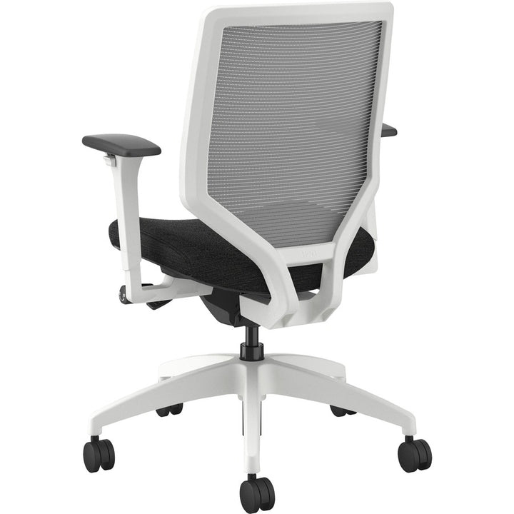 Image of HON® Task Chair,Mesh Back,29-1/2"x29-1/2"x42-1/2",Fog/Black/WE