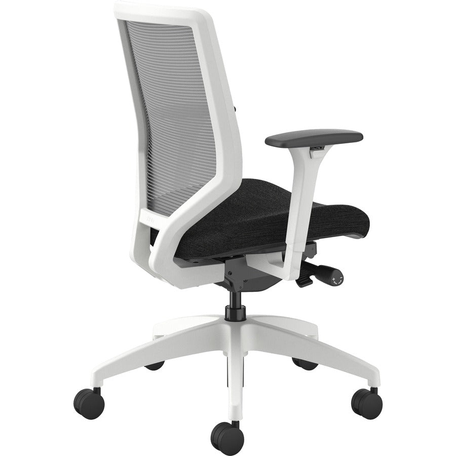 Image of HON® Task Chair,Mesh Back,29-1/2"x29-1/2"x42-1/2",Fog/Black/WE