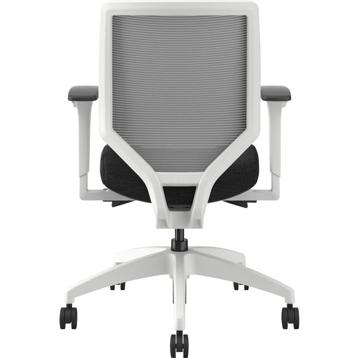 Image of HON® Task Chair,Mesh Back,29-1/2"x29-1/2"x42-1/2",Fog/Black/WE