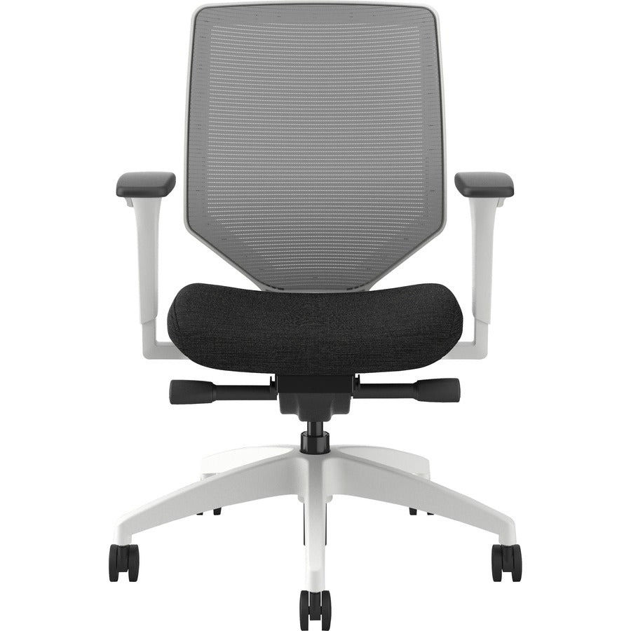 Image of HON® Task Chair,Mesh Back,29-1/2"x29-1/2"x42-1/2",Fog/Black/WE