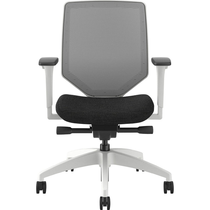 Image of HON® Task Chair,Mesh Back,29-1/2"x29-1/2"x42-1/2",Fog/Black/WE