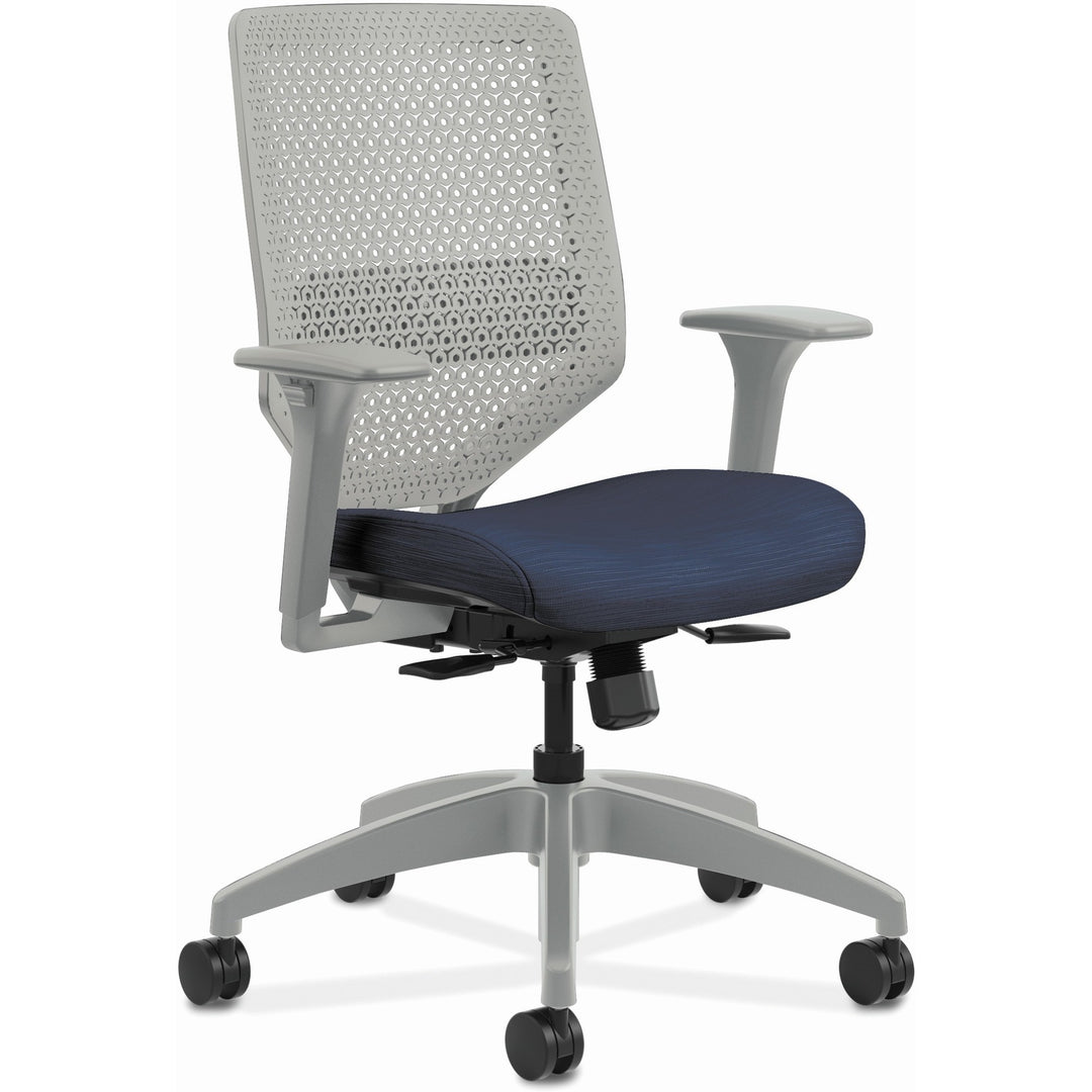 Image of HON® Task Chair, ReActiv, 29-3/4"x29"x42",Titanium Back/MD