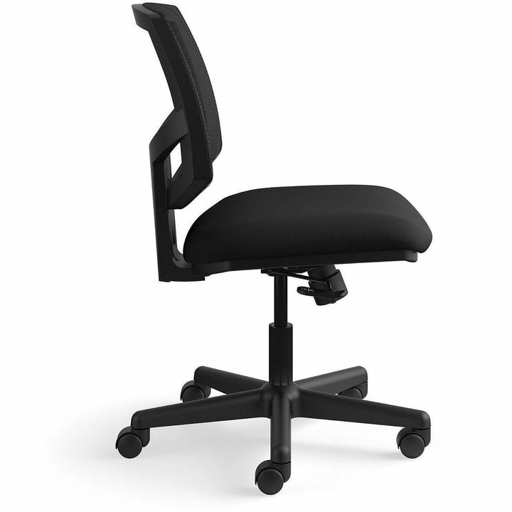 Image of HON® Volt Series Mesh Back Task Chair, Supports Up To 250 Lb, 18.25" To 22.38" Seat Height, Black