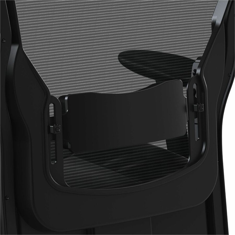 Image of HON® Wave Mesh High-Back Task Chair, Supports Up To 250 Lb, 19.25" To 22" Seat Height, Black