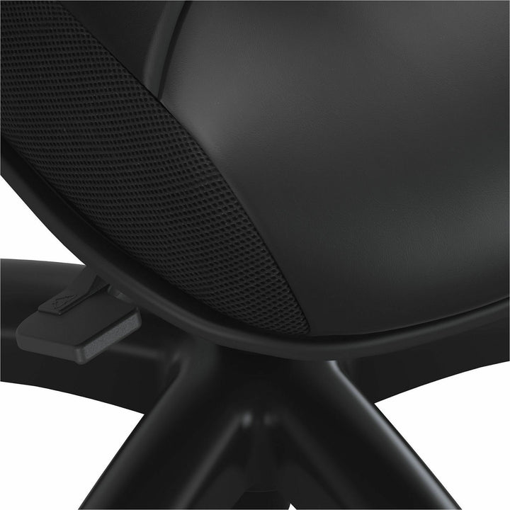 Image of HON® Wave Mesh High-Back Task Chair, Supports Up To 250 Lb, 19.25" To 22" Seat Height, Black