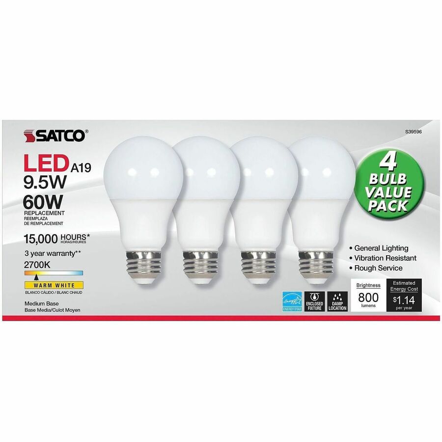 Image of Satco S39596 LED Light Bulb