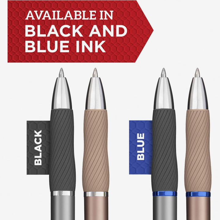 Image of Sharpie 2147528 S-Gel Pen, 0.7 mm Pen Point, Black Ink, Black Barrel, 12