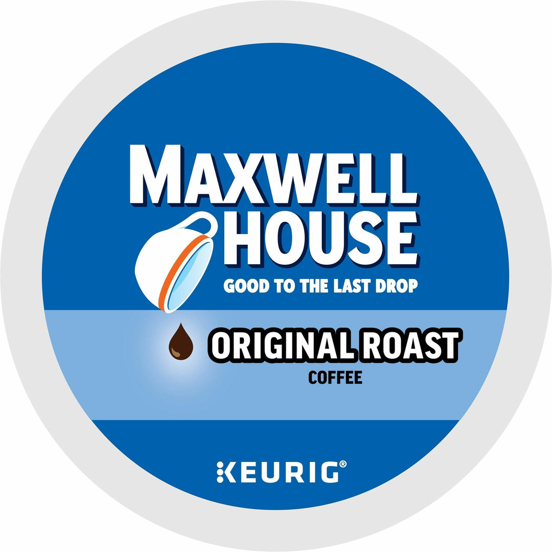 Image of Maxwell House 8043 Original Roast Coffee, Compatible with Keurig Brewer, Medium, K-Cup, 24 / Box