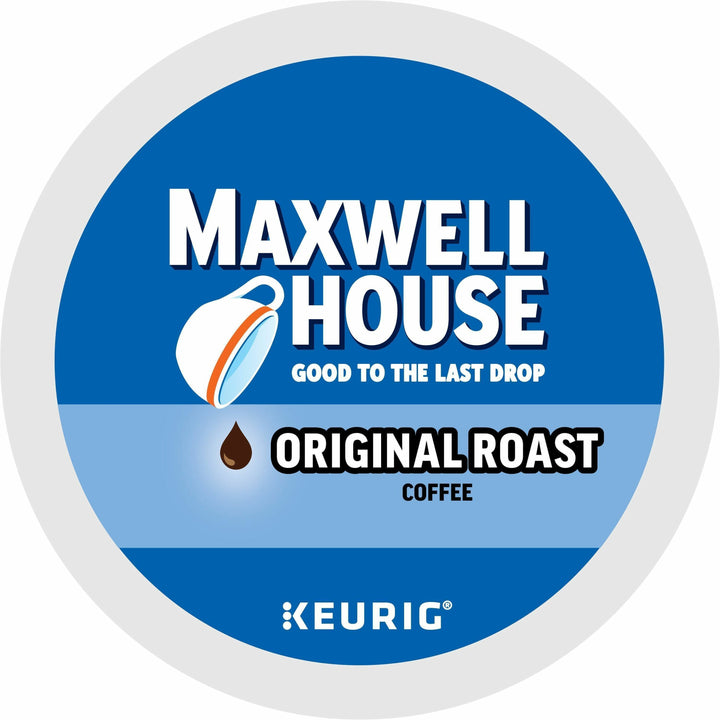 Image of Maxwell House 8043 Original Roast Coffee, Compatible with Keurig Brewer, Medium, K-Cup, 24 / Box