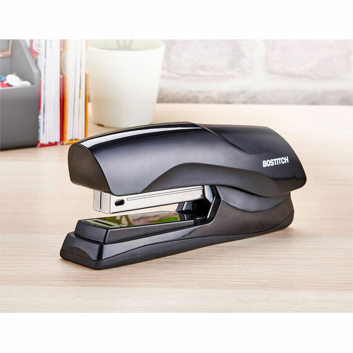 Image of Bostitch® Stapler, Antimicrobial, 40-Sheet Cap, Full-strip, Black