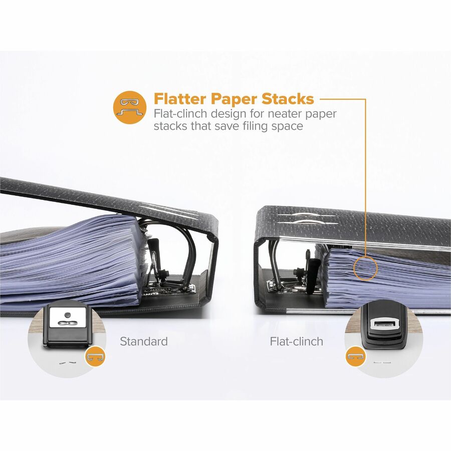 Image of Bostitch® Stapler, Antimicrobial, 40-Sheet Cap, Full-strip, Black