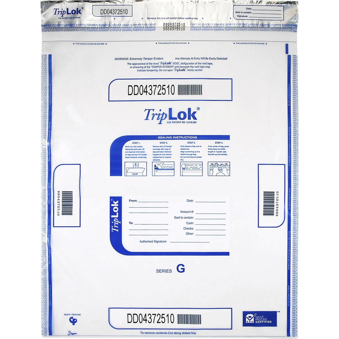 Image of ControlTek 585056 TripLOK High-Performing Security Bags