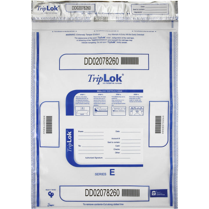Image of ControlTek 585048 TripLOK High-Performing Security Bags