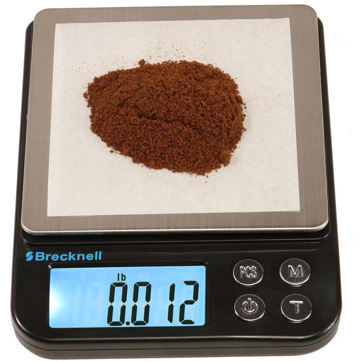 Image of Brecknell Scale,Balance,LCD,500g Cap, 4"x5-1/2"x4/5",SR/BK