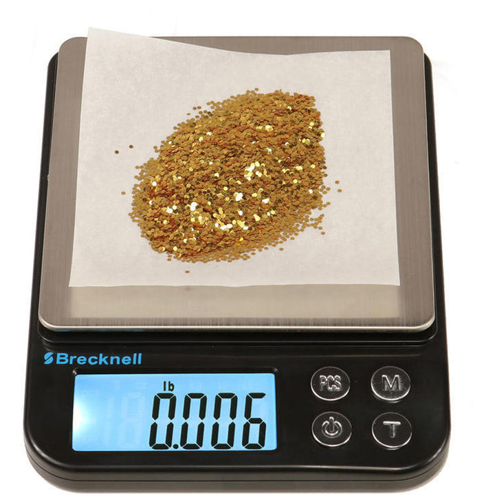 Image of Brecknell Scale,Balance,LCD,500g Cap, 4"x5-1/2"x4/5",SR/BK