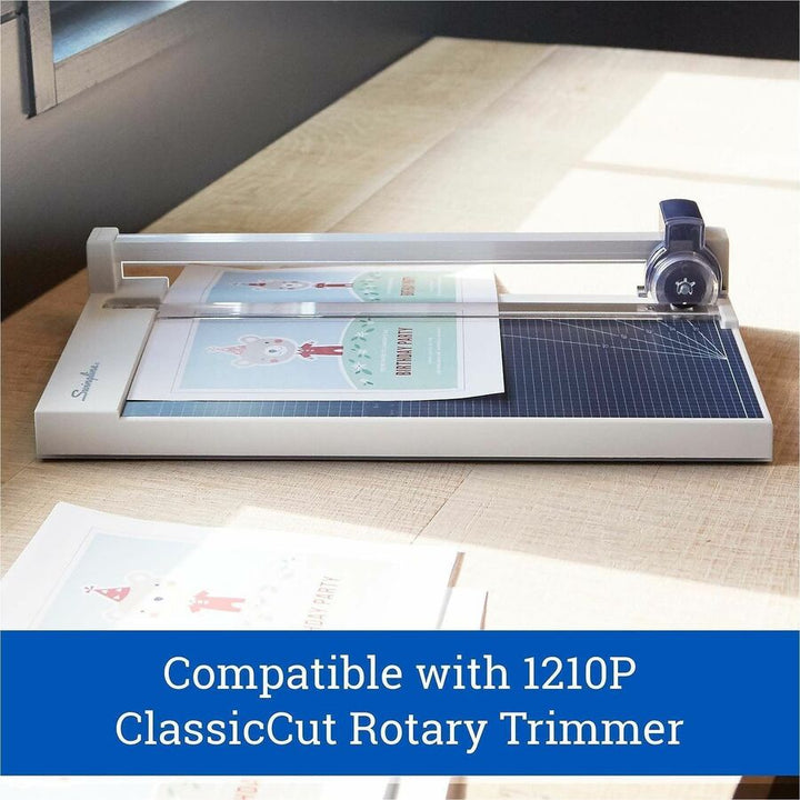 Image of Swingline 10008RRB ClassicCut Bypass Trimmer Replacement Blade, Blue, 1 Each