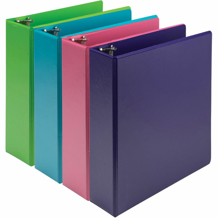 Image of Samsill® Binder,EarthChoice,View,Round,3" Cap,Letter-size,4/PK,AST