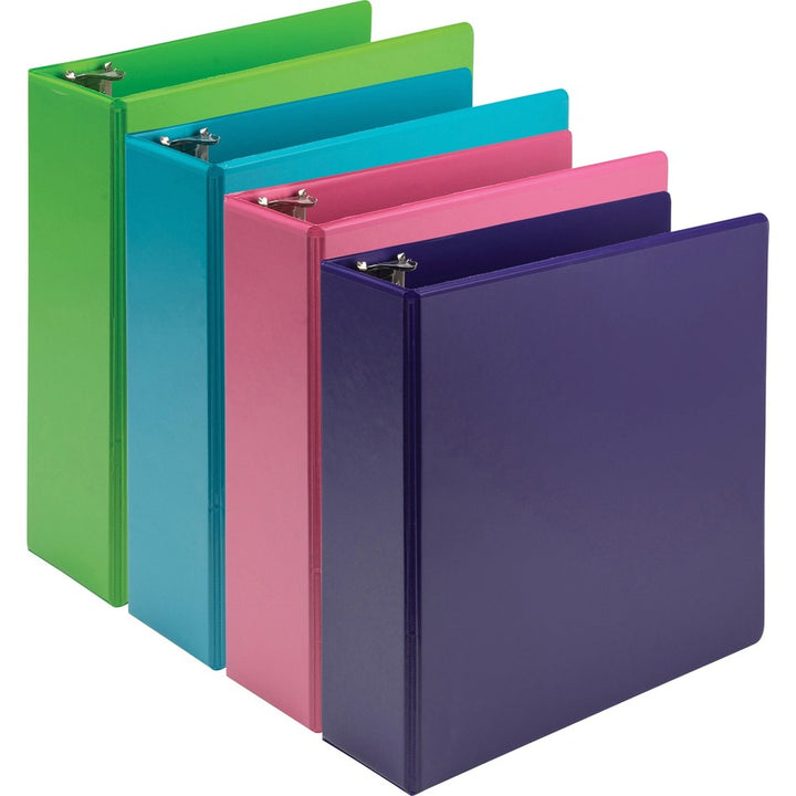 Image of Samsill® Binder,EarthChoice,View,Round,3" Cap,Letter-size,4/PK,AST