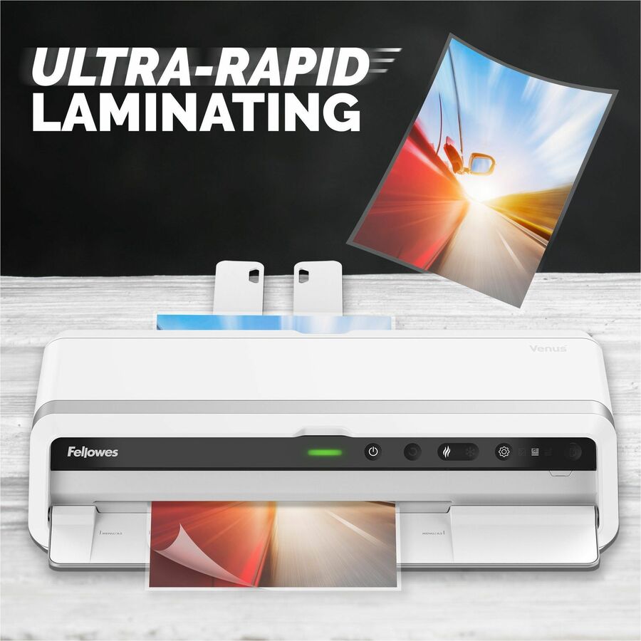 Image of Fellowes® Venus 125 Laminator, 6 Rollers, 12.5 Max Document Width, 10 mil Max Document Thickness