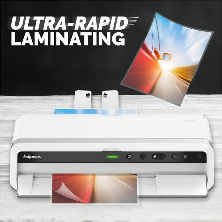Image of Fellowes® Venus 125 Laminator, 6 Rollers, 12.5 Max Document Width, 10 mil Max Document Thickness