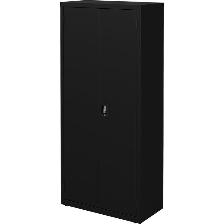Image of Lorell Storage Cabinet,4 Shelves,180 lb/Shelf,30"x15"x66",Black