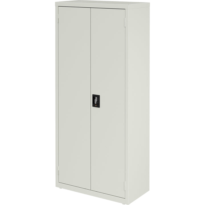 Image of Lorell Storage Cabinet,4 Shelves,180 lb/Shelf,30"x15"x66",Light GY