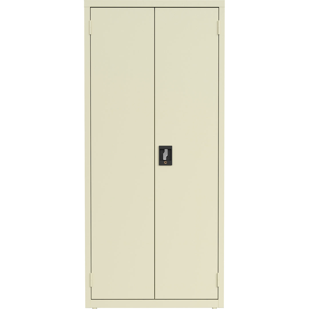 Image of Lorell Storage Cabinet,4 Shelves,180 lb/Shelf,30"x15"x66",Putty