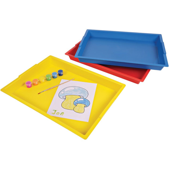 Image of deflecto® Tray,f/FingerPainting,16"x12"x1.8",YW