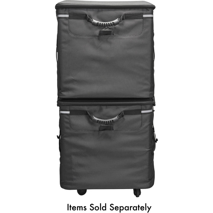 Image of SOLO® Transporter Bottom Case,w/Wheels,26"x1-3/4"x20-1/2",BK