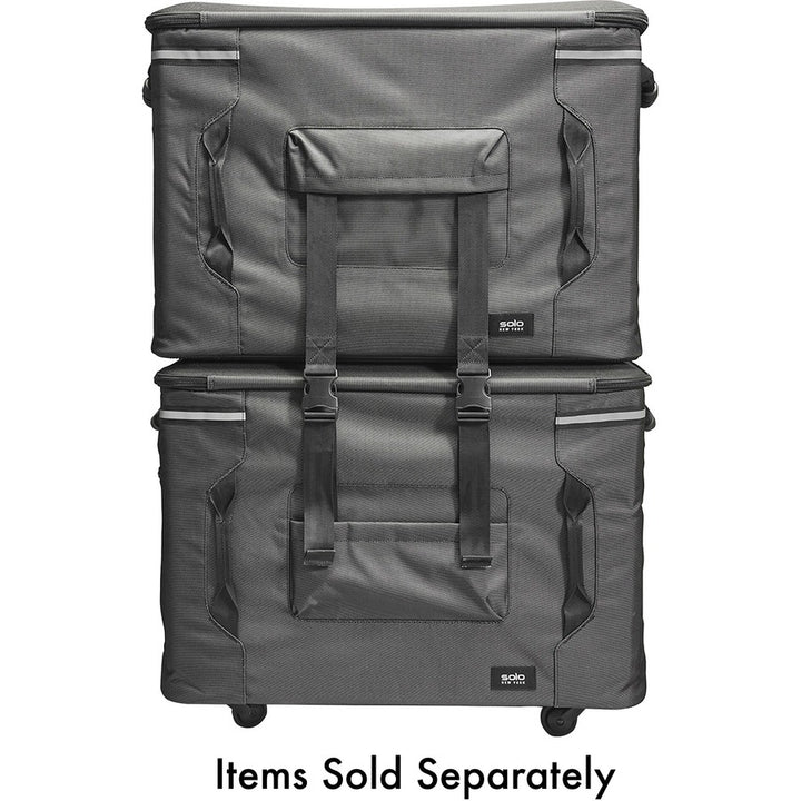 Image of SOLO® Transporter Bottom Case,w/Wheels,26"x1-3/4"x20-1/2",BK