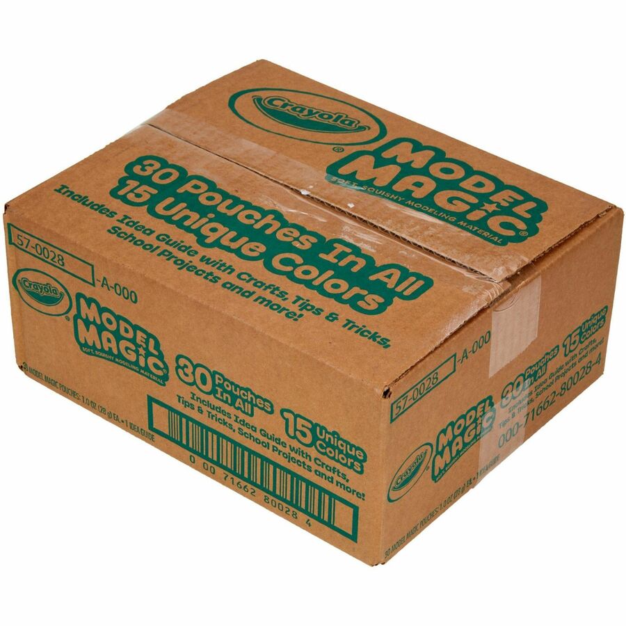 Image of Crayola® Modeling Clay, 15 colors, 1oz Bags, 30/PK, AST