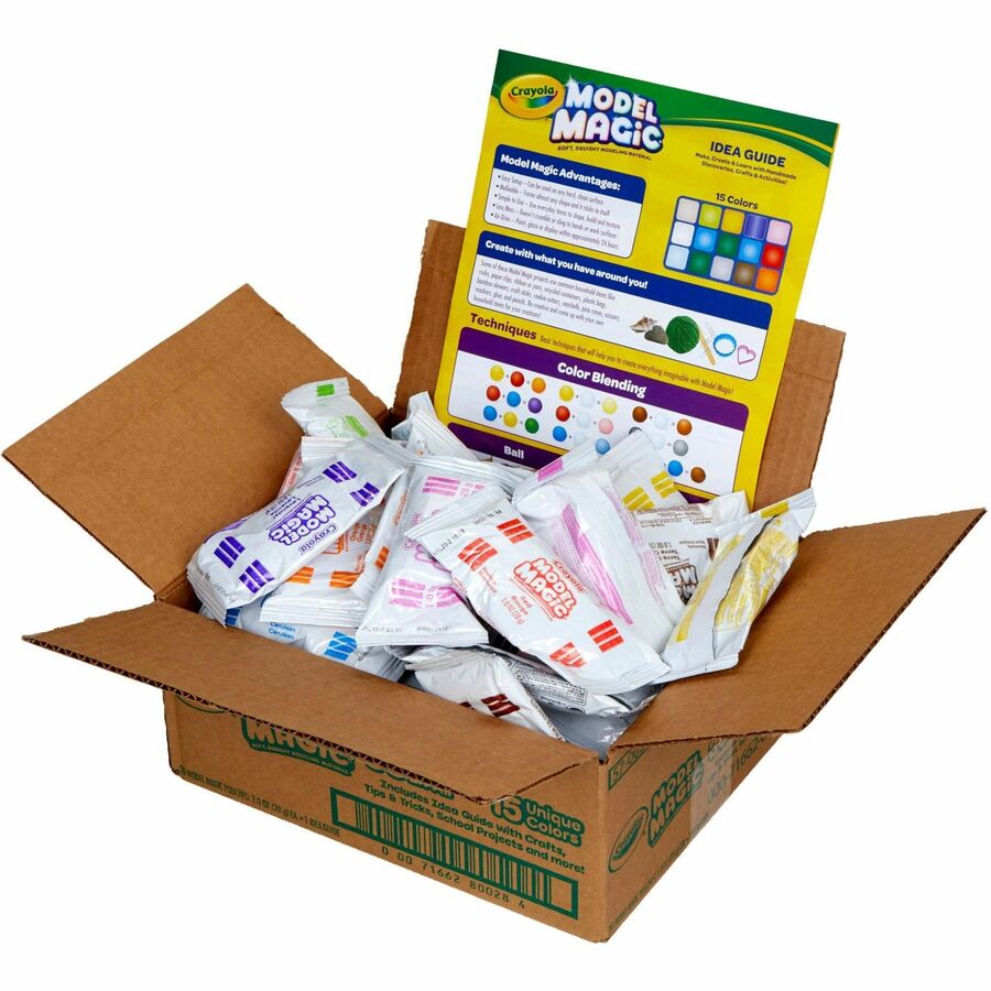 Image of Crayola® Modeling Clay, 15 colors, 1oz Bags, 30/PK, AST