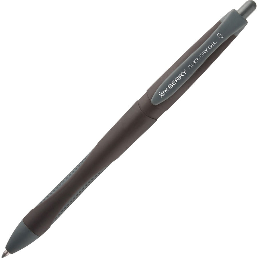 Image of So-Mine BRGEL07B6KRA Serve Berry Quick Dry Retract Gel Ink Pen
