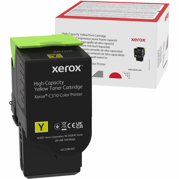 Image of Xerox® 006R04367 High-Yield Toner, 5,500 Page-Yield, Yellow