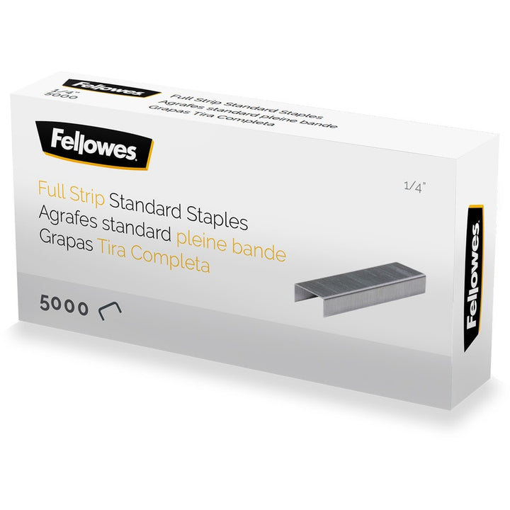 Image of Fellowes® Staples, Full-Strip, f/Standard Staplers, 5000/PK, SR