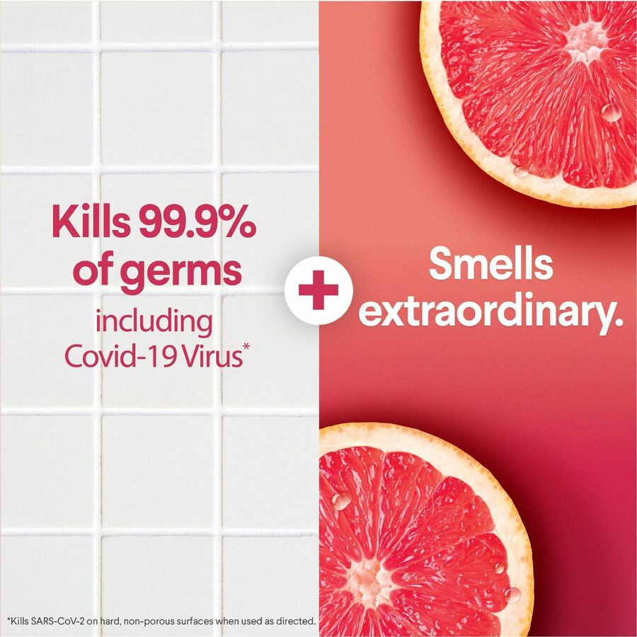 Image of Clorox® Wipes,Disinfecting,Tahitian Grapefruit Splash,75/Tub,WE