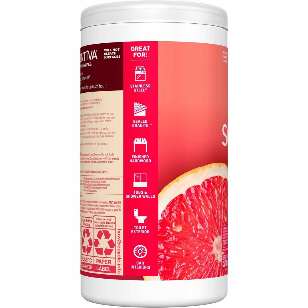 Image of Clorox® Wipes,Disinfecting,Tahitian Grapefruit Splash,75/Tub,WE