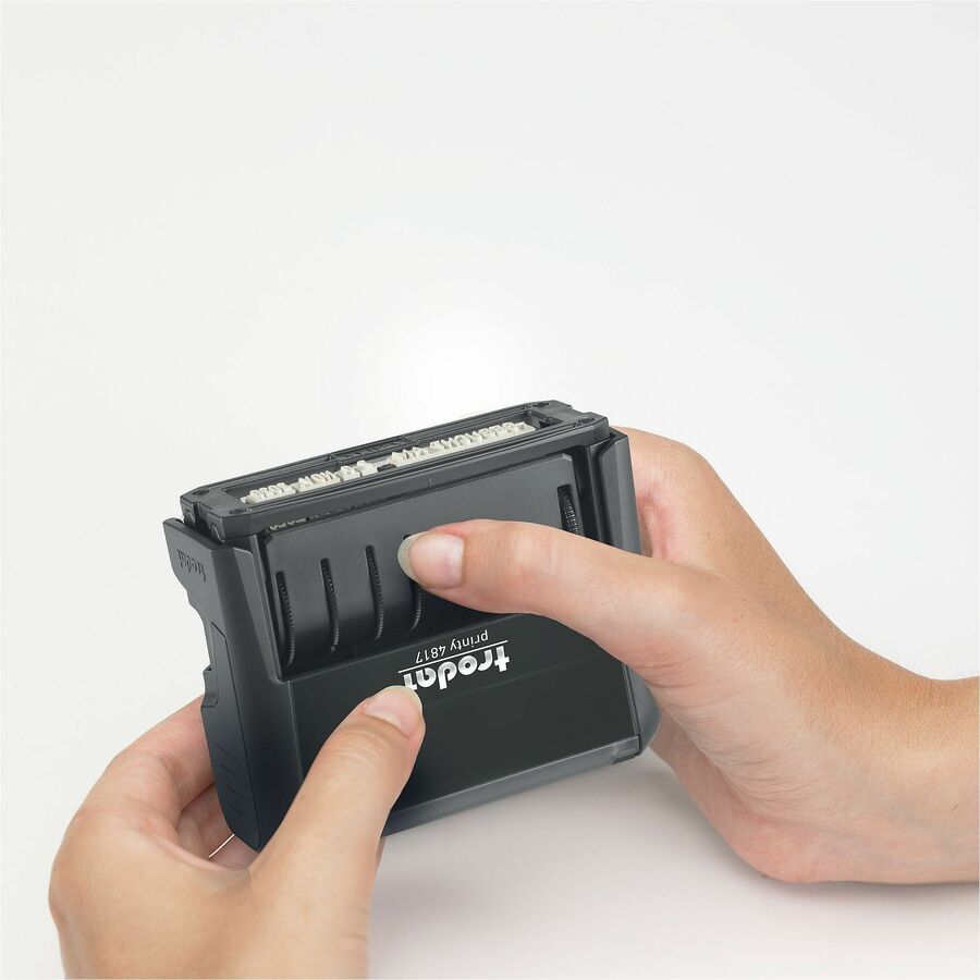 Image of Trodat E4817 12-Message Business Stamp