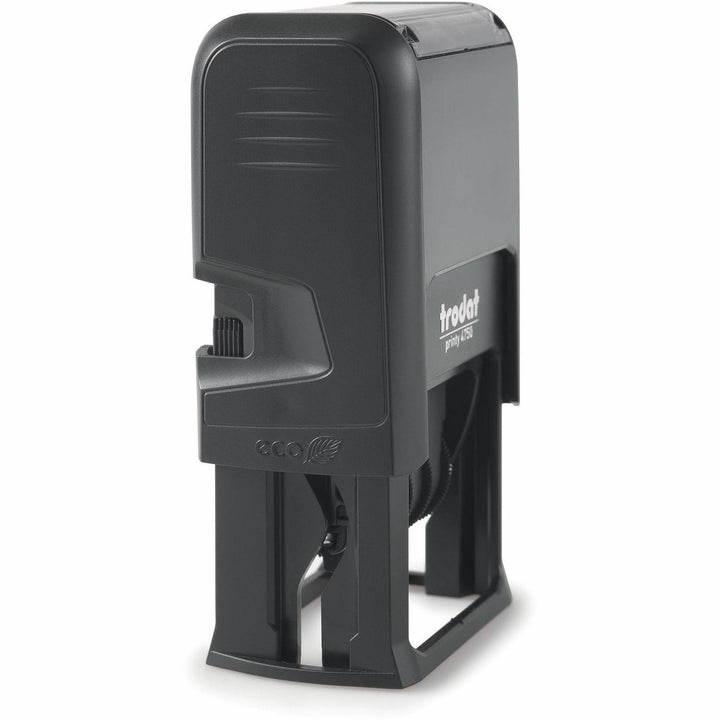 Image of Printy E4754 5-in-1 Date Stamp, Date Stamp, ENTERED, FAXED, PAID, RECEIVED, 10000 Impression(s), Red, Blue, Recycled, 1 Each