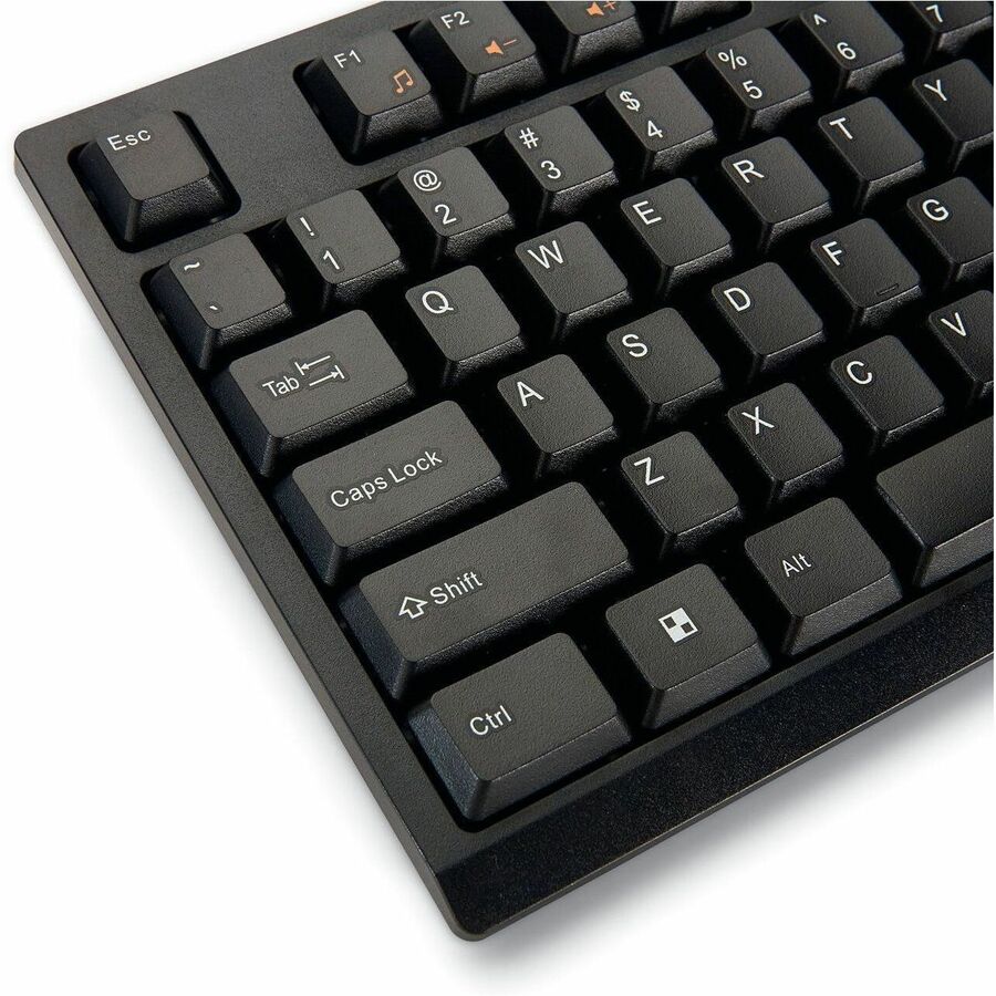 Image of Verbatim® Keyboard/Mouse,Wired,USB Type-A,Hot Keys,1000dpi,PC/Mac,BK
