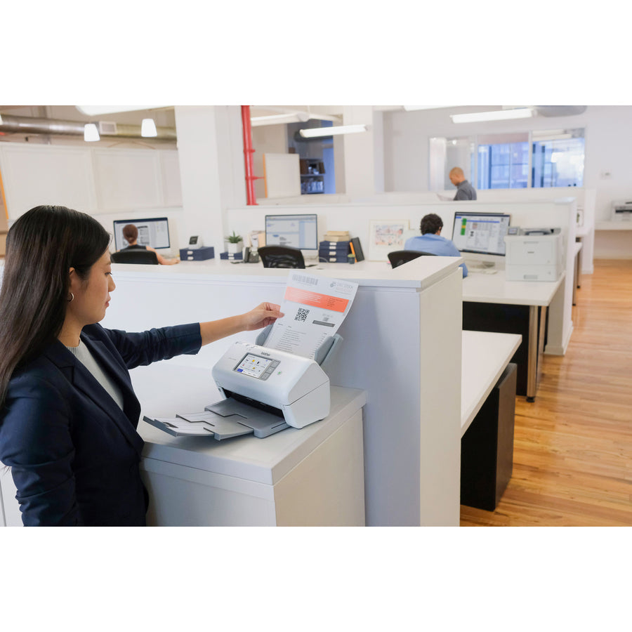 Image of Brother Professional Desktop Scanner ADS-4700W, 48-bit Color, 40 ppm (Mono), 40 ppm (Color), Duplex Scanning, USB, 1 Each
