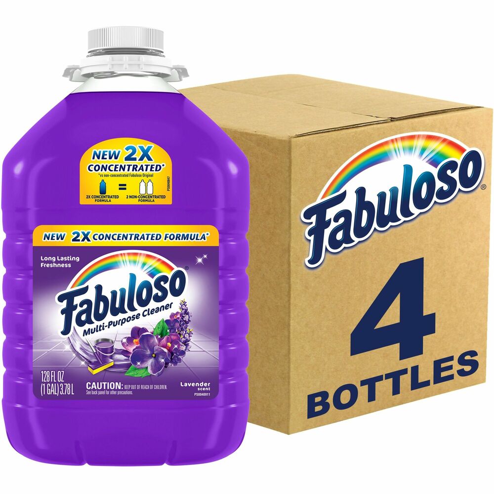 Image of Colgate Palmolive Cleaner, Multipurpose, 128oz, 4/CT, Lavender