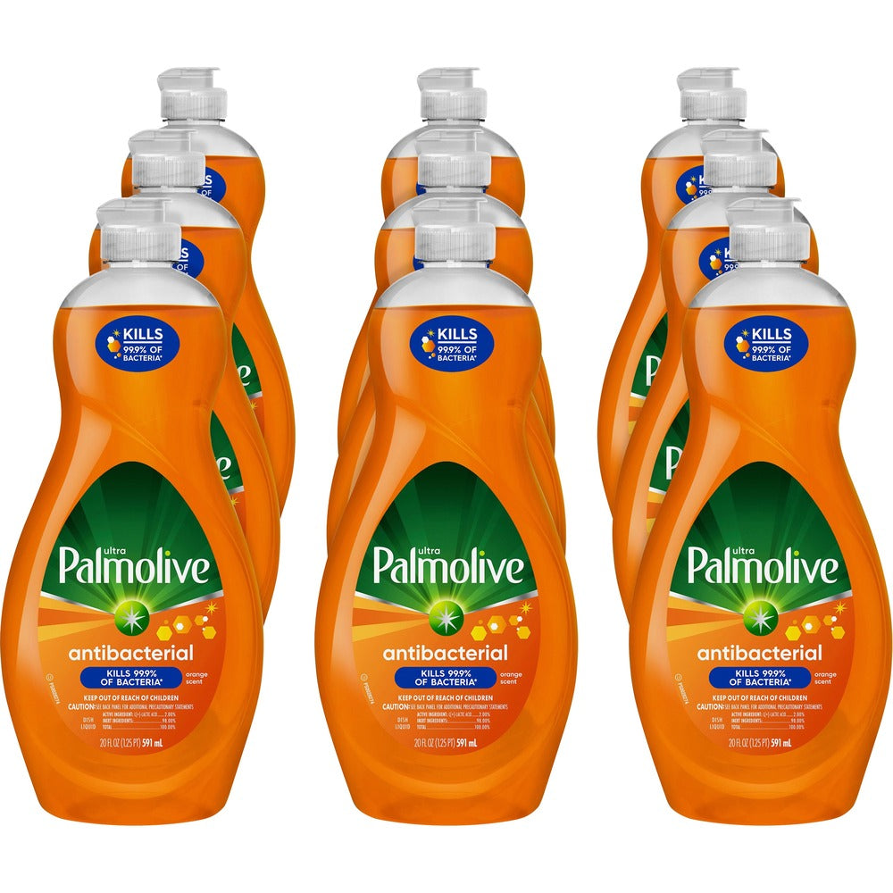Image of Colgate Palmolive Dish Detergent, Liquid, Antibacterial, 20 fl. oz., 9/CT, OE