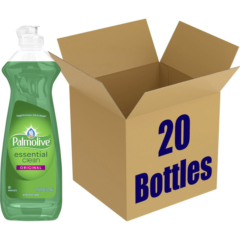 Image of Colgate Palmolive Dish Soap, Manual, Palmolive, 12.6 oz, 20/CT, Green