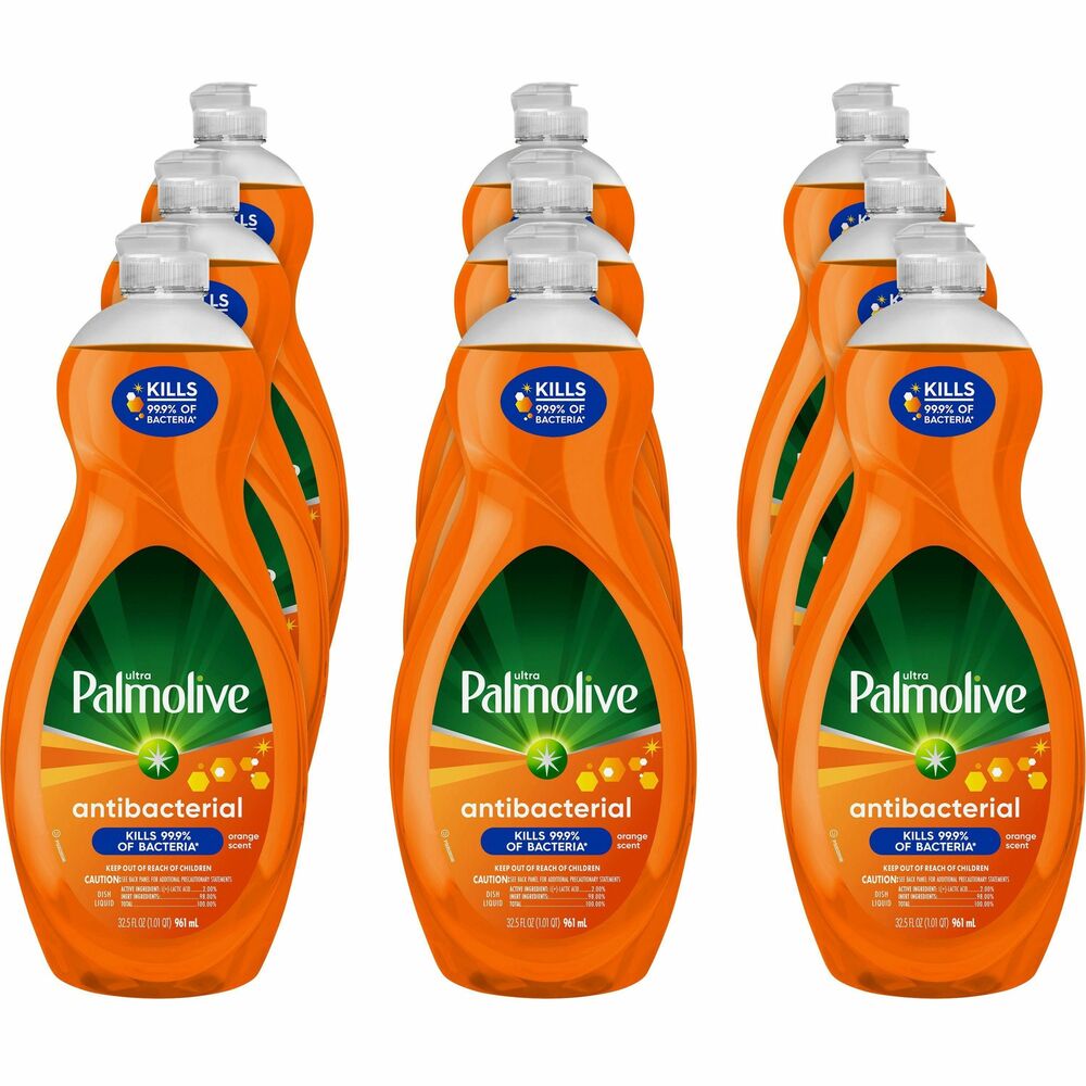 Image of Colgate Palmolive Dishwashing Detergent,Liquid,Antibacterial,32.5oz,9/CT,OE