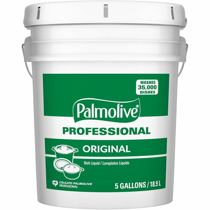Image of Palmolive 204917 Professional Dishwashing Liquid, 640 fl oz (20 quart), Long Lasting, Phosphate-free, pH Balanced, Green, 1 Each