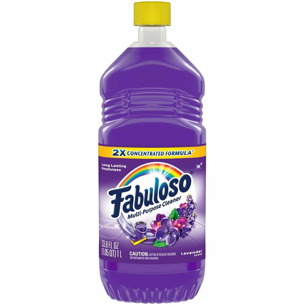 Image of Colgate Palmolive Fabuloso Lavender Cleaner, 33.8oz., Lavender