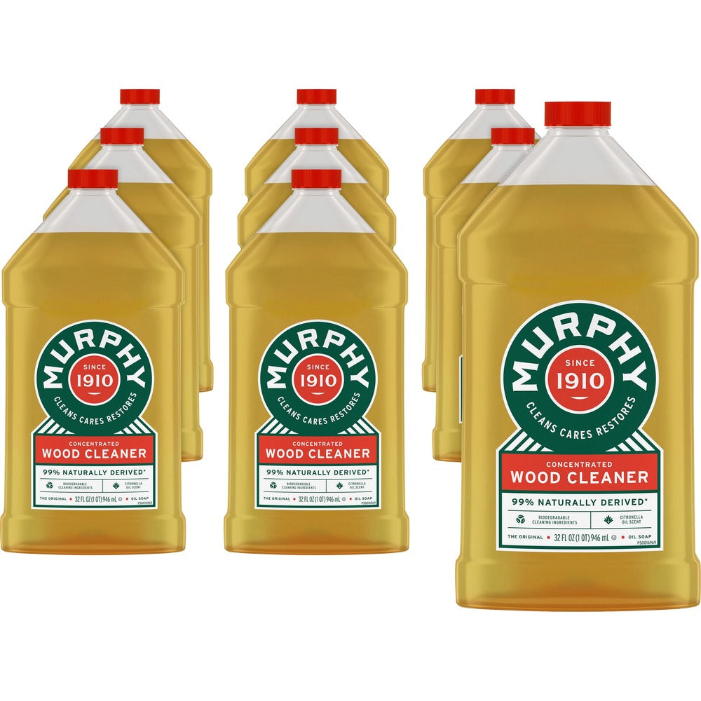 Image of Colgate Palmolive Wood Cleaner, Murphy Oil Soap, 32oz., 9/CT, Gold