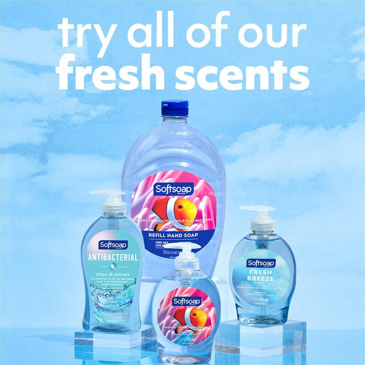 Image of Softsoap US04966A Aquarium Hand Soap