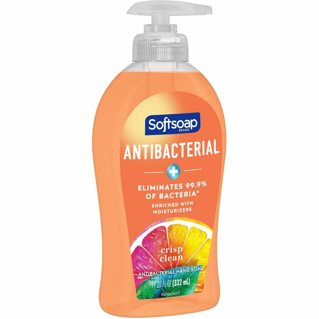 Image of Colgate Palmolive Hand Soap, Liquid, Crisp Clean, Antibac, 11.25 fl oz,6/CT,OE